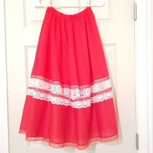 Vintage skirt styled by Carefree Fashion